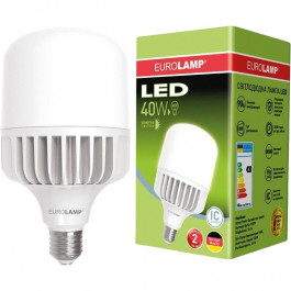   EUROLAMP LED HW 40W E27 6500K 220V высокомощная (LED-HP-40276)