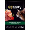 Savory Lamb Beetroot in Gravy for Adult Cats  85 г (20123) - зображення 1