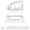 Radaway Rineia 150x95 (WA1-31-150x095L) - зображення 3