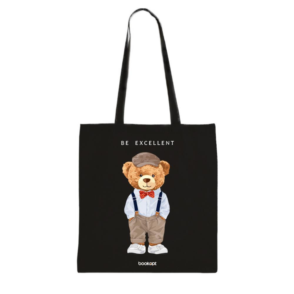 Bookopt Сумка  Teddy Bear Be Excellent Black (ВК4057) - зображення 1