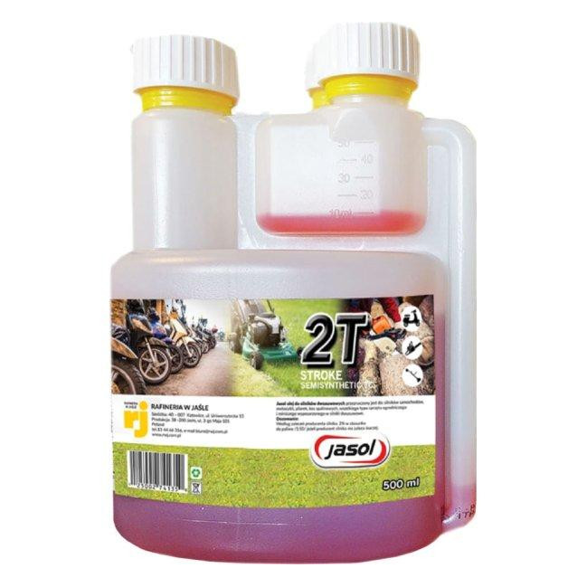 JASOL 2T Stroke OIL Semisynthetic TC RED 0.5л - зображення 1