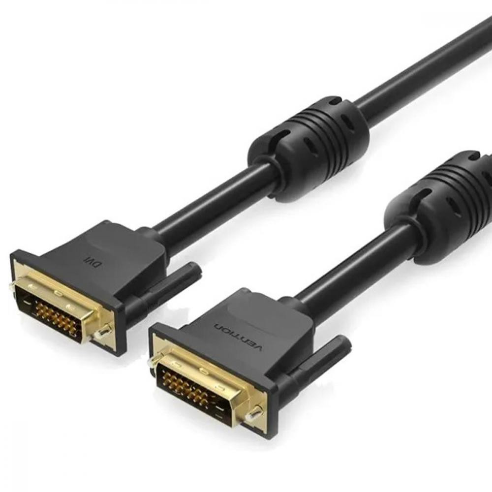 Vention DVI-D to DVI-D 8m Black (EAEBK) - зображення 1