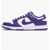 Nike Кросівки  Dunk Low Retro Violet/White DD1391-104 44.5 - зображення 1