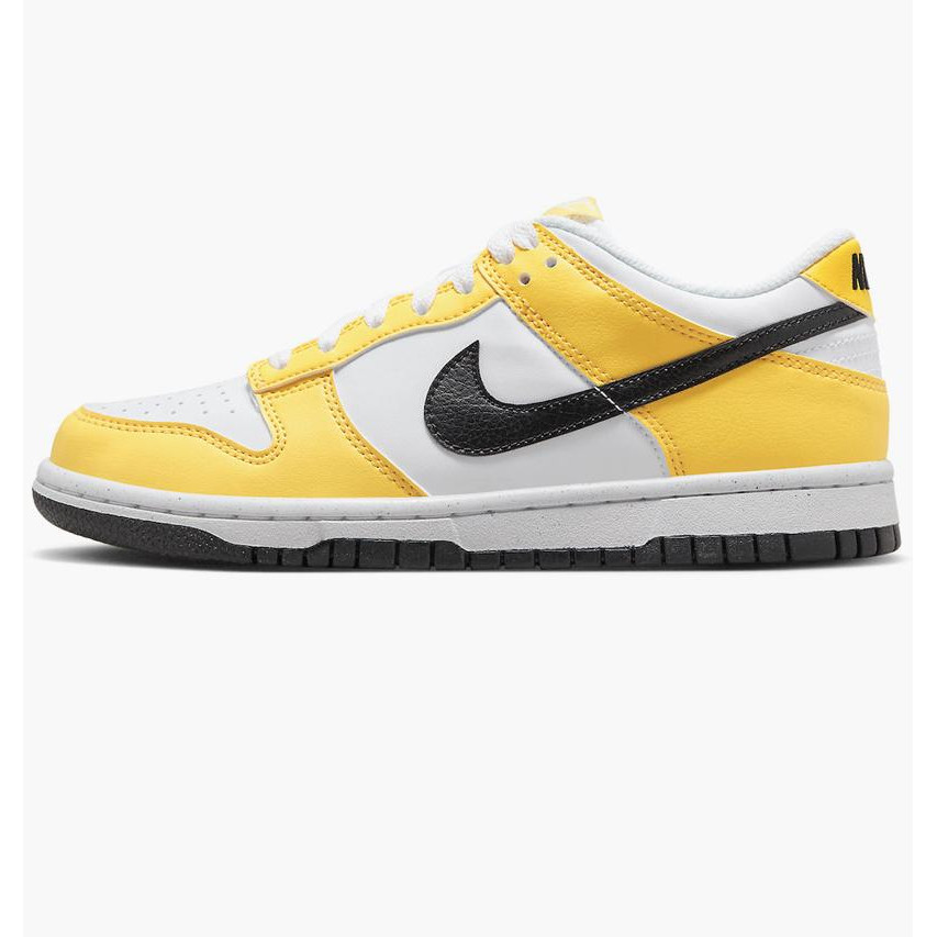 Nike Кросівки  Dunk Low Next Nature Gs Citron Pulse Yellow/White FN3807-800 38 - зображення 1