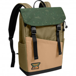   TomToc Slash G-Crew-T64 Flip Laptop Backpack 18L / Green (T64M1T1GC)