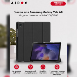   AIRON Premium для Samsung Galaxy Tab A8 10.5 (2021) SM-X200 / SM-X205 Black (4822352781075)