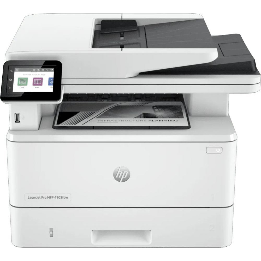 HP LaserJet Pro 4103fdw + Wi-Fi (2Z629A) - зображення 1