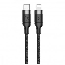   USAMS US-SJ350 USB Type-C to Lightning 1.2m Black (SJ350USB01)