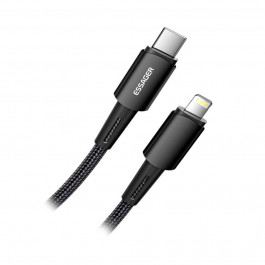   Essager Sunset Charging Cable USB Type-C to Lightning 20W 2m Black (EXCTL-CGA01)