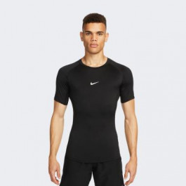   Nike Чорна чоловіча футболка  M NP DF TIGHT TOP SS FB7932-010