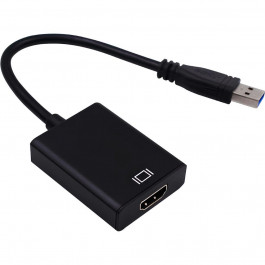   VALUE USB to HDMI Black (S0697)