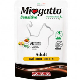   Morando Miogatto Sensitive Adult Chicken 85 г (08340)