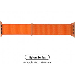   ArmorStandart Ремінець  Nylon Band для Apple Watch 38mm/40mm Orange C (ARM57848)