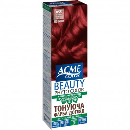   Acme color Гель-фарба  Beauty Phyto Color, відтінок 855, вогняно-червоний, 60 мл