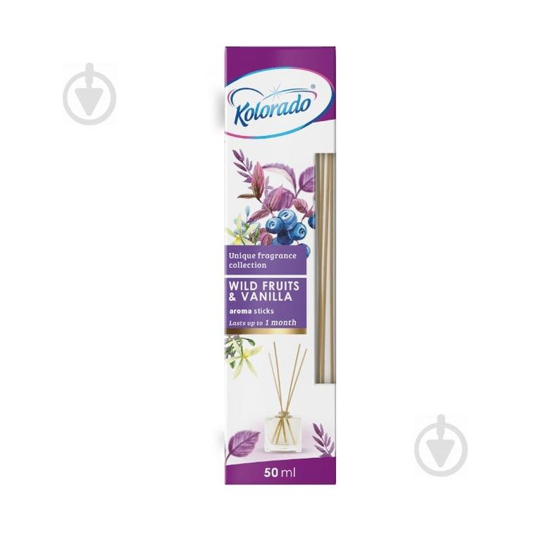 Kolorado Аромадифузор  Aroma Sticks Фрукти та Ваніль 50 мл (5902506009868) - зображення 1