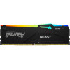 Kingston FURY 32 GB (2x16GB) DDR5 6000 MHz Beast RGB Black (KF560C30BBAK2-32) - зображення 2