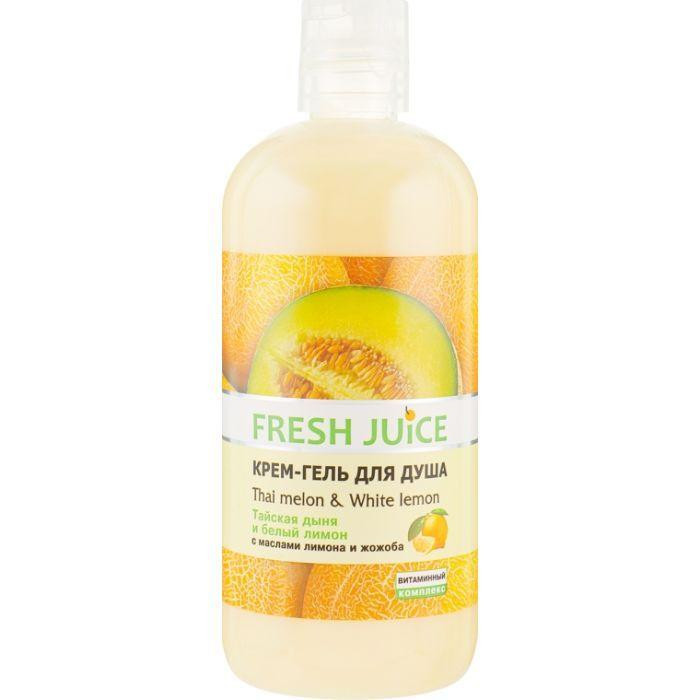 Fresh Juice Крем-гель для душа  Thai melon & White lemon 500 мл (4823015933820) - зображення 1