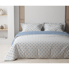   ТЕП Комплект постільної білизни  Happy Sleep полуторний Light Blue Dots (2-03794_25070)