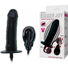   Baile Bigger Joy Inflatable Vibrating Dong, черный