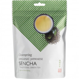   Clearspring Чай зелений  Sencha органічний 90 г (5021554000952)