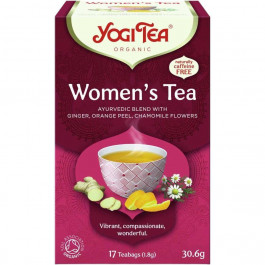   Yogi Tea Чай трав'яний  Women's органічний 30.6 г (17 шт. х 1.8 г) (4012824401112)