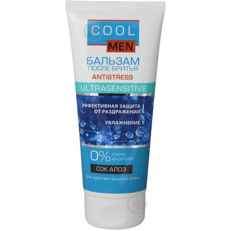 Cool Men Бальзам  Ultrasensitive антистресс после бритья 200мл (4823015926310) - зображення 1