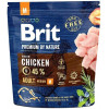 Brit Premium Adult M 1 кг 170815/6345