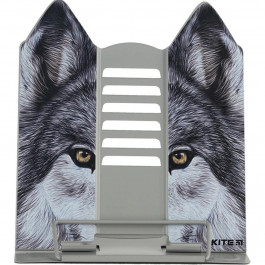   Kite Підставка для книг  Wolf Металева (K24-390-2)