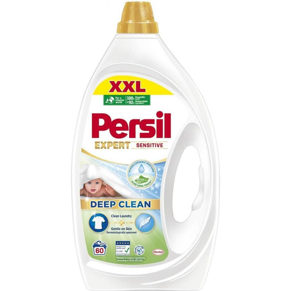 Persil Гель для прання Expert Sensitive Deep Clean 60 циклів прання, 2.7 л (9000101566789) - зображення 1