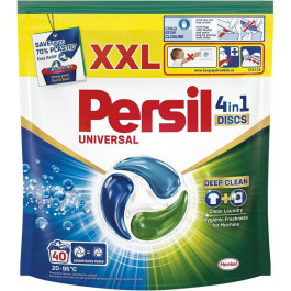   Persil Диски для прання 4in1 Discs Universal Deep Clean, 40 шт. (9000101801255)