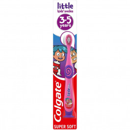   Colgate Дитяча зубна щітка  Little Kids Smiles рожева