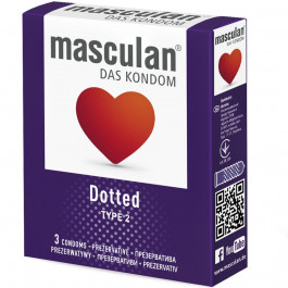   Masculan Dotted 3 шт (4019042000066)