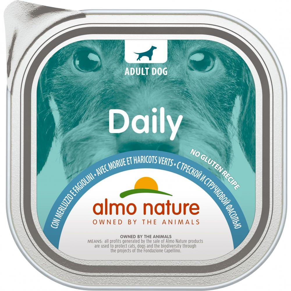 Almo Nature Daily Adult Dog Cod Beans 300 г (8001154125818) - зображення 1