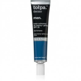   tolpa Dermo Men Face & Head захисний крем для обличчя SPF 25 40 мл