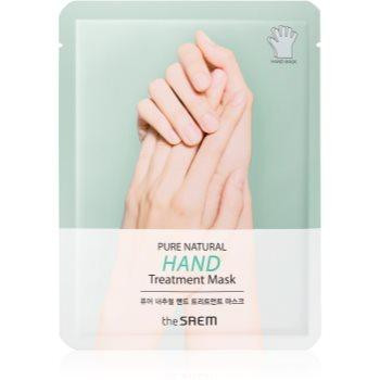 The Saem Pure Natural Hand Treatment зволожуюча маска для рук 8 гр - зображення 1