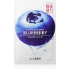 The Saem Natural Mask Sheet Blueberry тканинна маска для обличчя з відновлюючим ефектом 21 мл - зображення 1