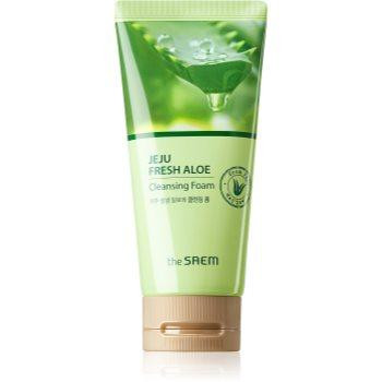 The Saem Jeju Fresh Aloe 92% делікатна очищуюча пінка 150 гр - зображення 1