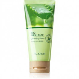   The Saem Jeju Fresh Aloe 92% делікатна очищуюча пінка 150 гр