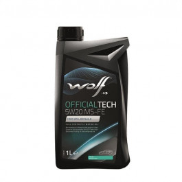   Wolf Oil OFFICIAL TECH 5W-20 MS-FE 1л