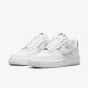 Nike Кросівки  Air Force 1 Low 07 White Metallic Silver White Dd8959-104 38 - зображення 5