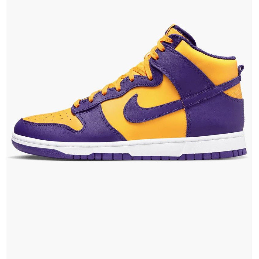 Nike Кросівки  Dunk Hi Retro Violet/Yellow Dd1399-500 43 - зображення 1