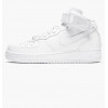 Nike Кросівки  Air Force 1 Mid Triple White Dd9625-100 38 - зображення 1