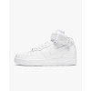 Nike Кросівки  Air Force 1 Mid Triple White Dd9625-100 38 - зображення 2