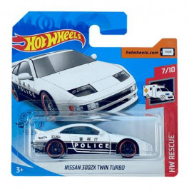   Hot Wheels Nissan 300ZX Twin Turbo Rescue 1:64 GHC64 White Black