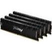   Kingston FURY 128 GB (4x32GB) DDR4 3200 MHz Renegade Black (KF432C16RB2K4/128)