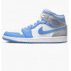 Nike Кросівки  Jordan 1 Mid Se Grey/Blue Dx9276-100 42 - зображення 1