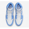 Nike Кросівки  Jordan 1 Mid Se Grey/Blue Dx9276-100 42 - зображення 4