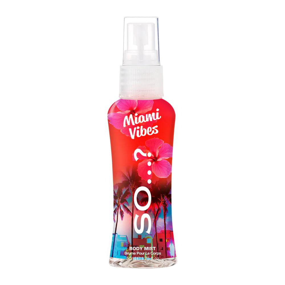 So...? Спрей для тіла Miami Vibes Body Mist So...? 50 мл - зображення 1