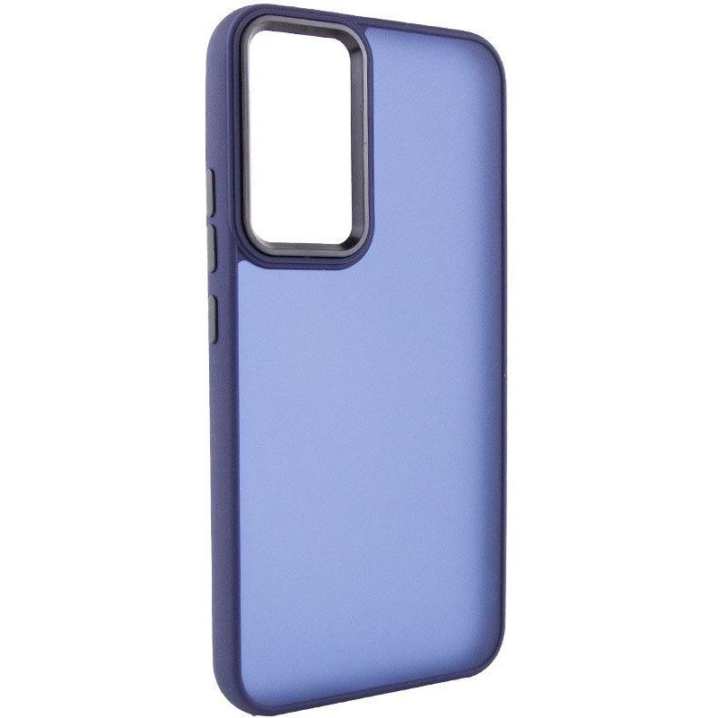 Epik TPU+PC Lyon Frosted Case Navy Blue для Xiaomi Redmi Note 13 4G - зображення 1