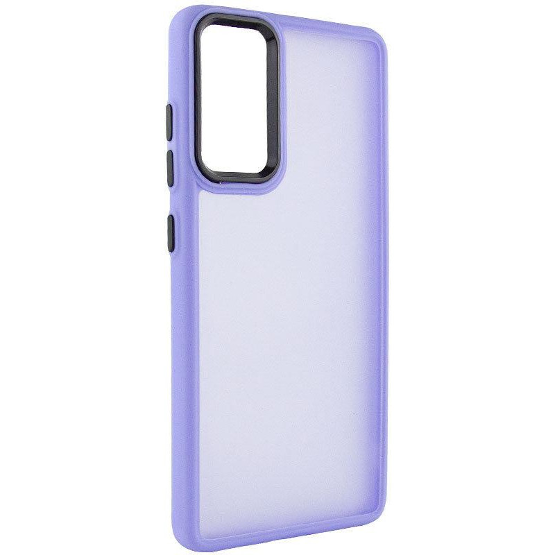 Epik TPU+PC Lyon Frosted Case Purple для Motorola Moto G22 - зображення 1